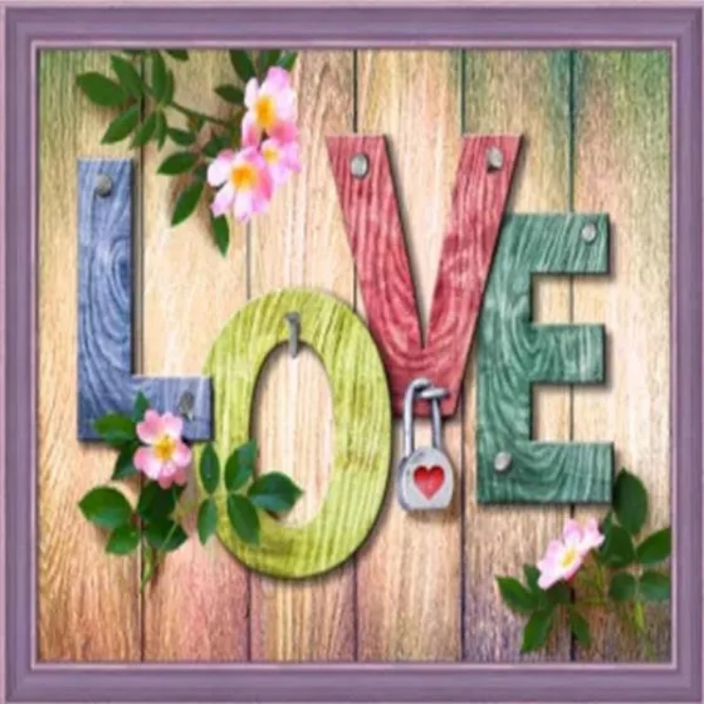 Love Diamond Art
